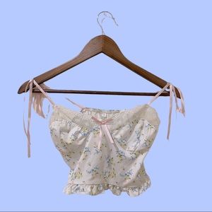 Floral camisole
